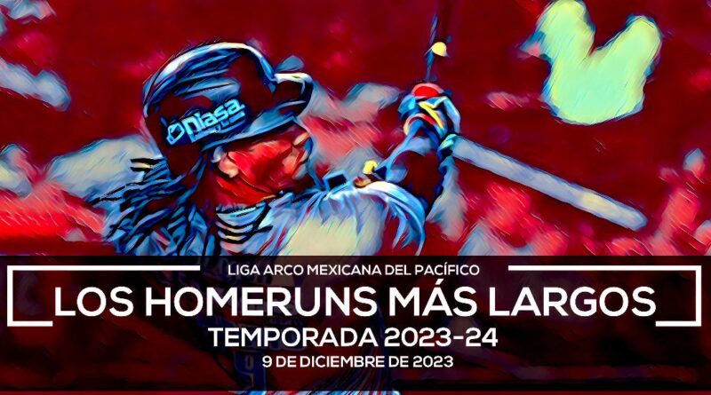 Homeruns Liga ARCO Mexicana del Pacífico 2023-24